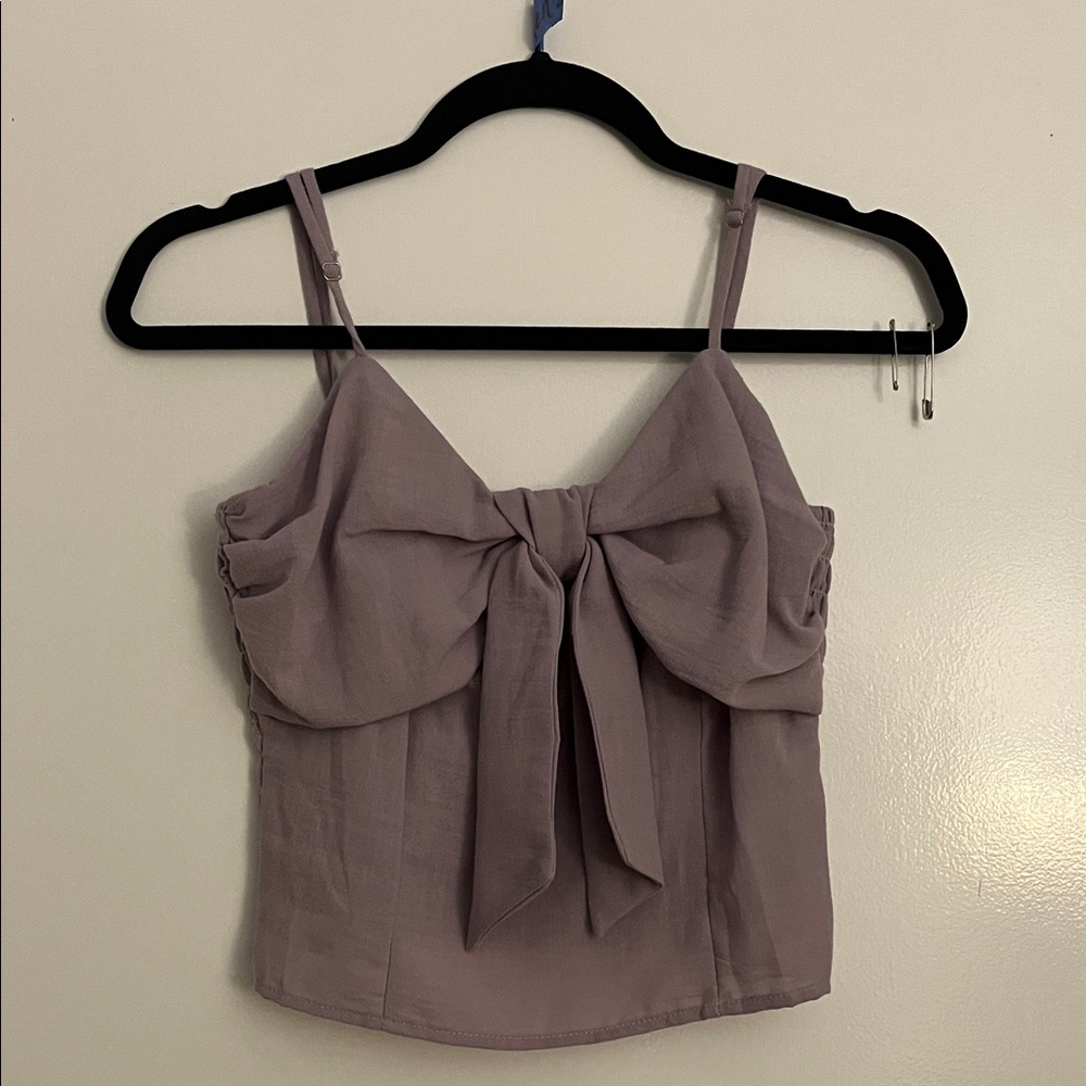 Sienna Sky Mauve Bow-Tie Camisole